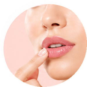 lip care skincare category portrait