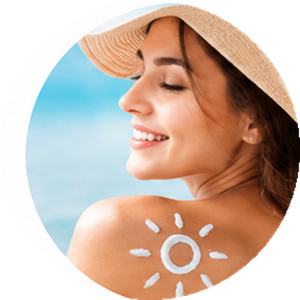 sunscreen skincare category portrait