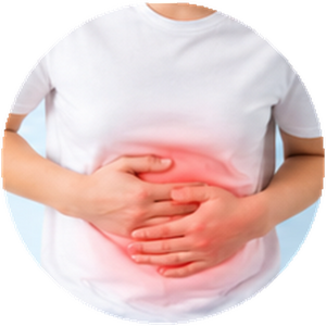 diarrhea relief symptom avatar illustration