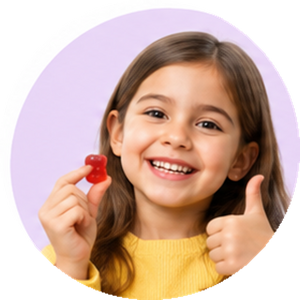 kids nutrition category avatar illustration