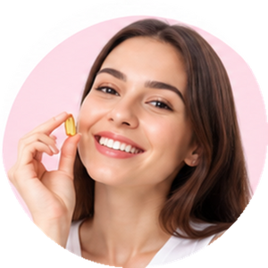women nutrition category avatar illustration