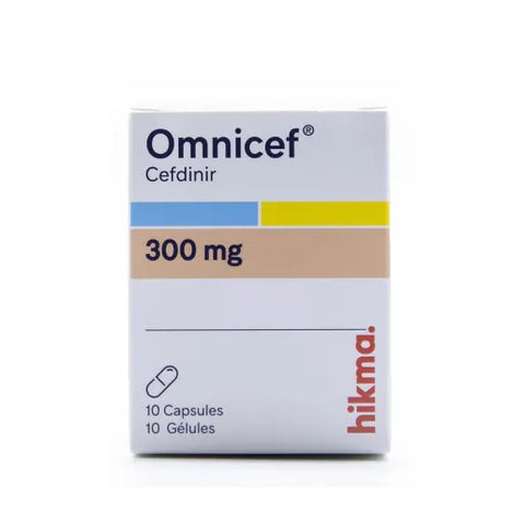 Omnicef 300mg Capsules 10S