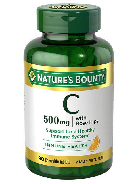 Nature'S Bounty Vitamin C-500Mg Plus Rose Hips 100'S