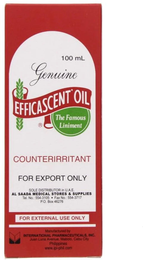 Efficascent Oil 100ml (EXPORT)