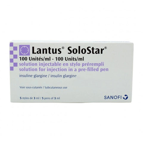 Insulin Lantus SoloStar 100IU/3ml – 5S