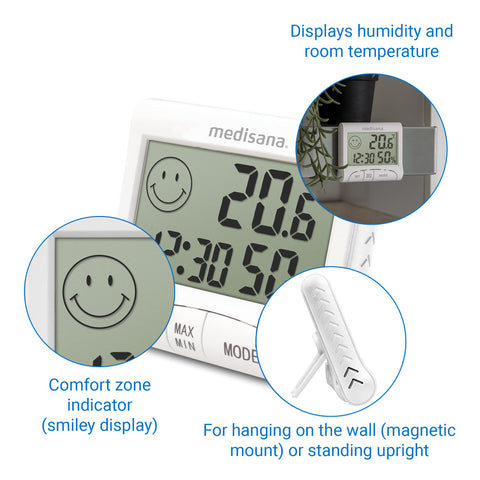 Medisana HG 100 Digital Thermo Hygrometer