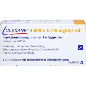 Clexane 40 Mg 4000 Anti -Xa IU/0.4 Ml