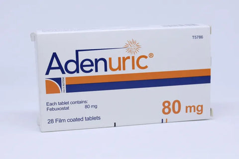 Adenuric 80 MG Tablet 28's