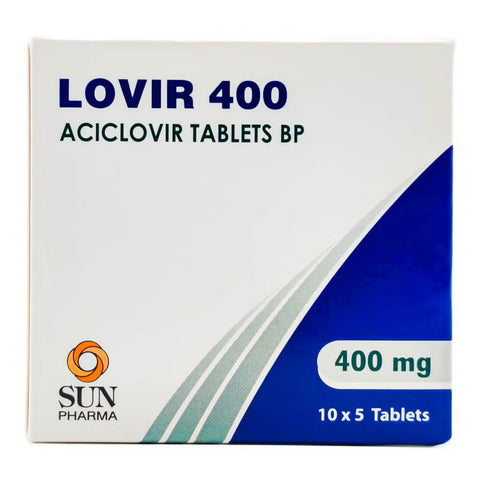 Lovir 400 Mg Tab 50's