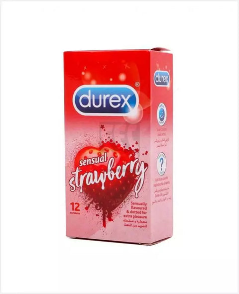 Durex Strawberry Condoms 12s