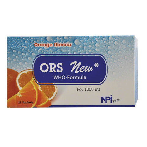 Ors Orange Flavour Sachets 10's