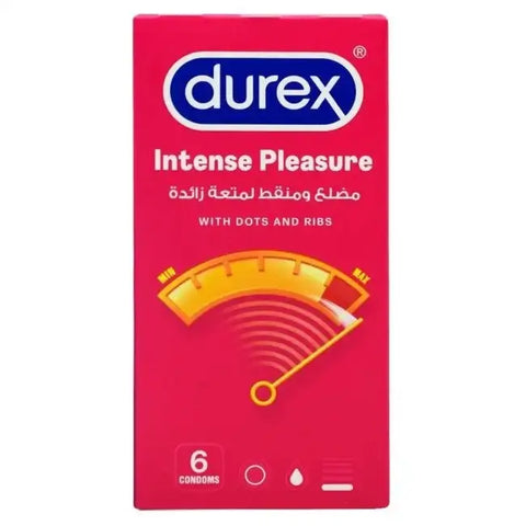 Durex Intensive Pleasure Condom 6's