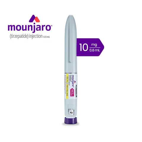 Mounjaro Kwikpen 10Mg/0.6Ml Pre-Filled Pen 1'S (4 Doses/Pen)