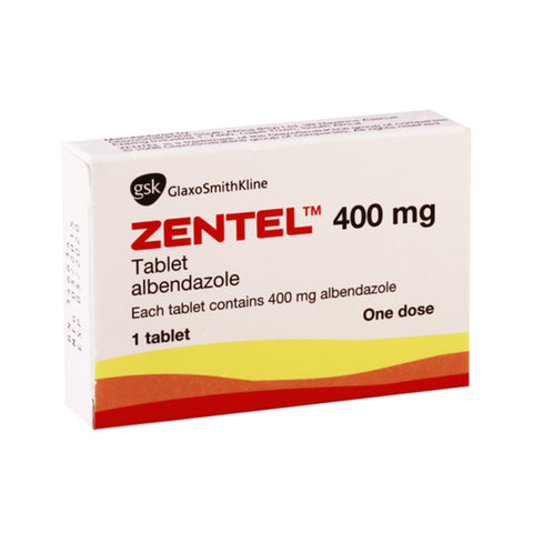 Zentel 400mg 1s