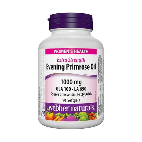 Webber Naturals Evening Primrose Oil 1000 Mg Capsule - 90's
