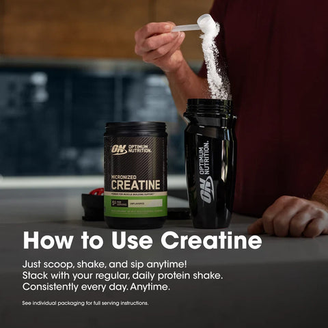 Optimum Nutrition Micronized Creatine, 300 Gm