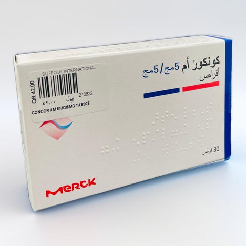 Concor AM 5 Mg / 5Mg 30 Tablets