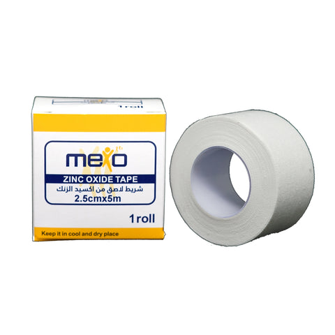 MEXO ZINC OXIDE TAPE 2.5CM X 5M