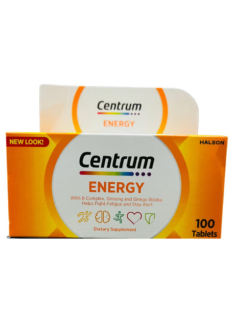 Centrum Energy Tab 100's