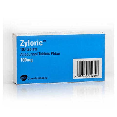 Zyloric 100 Mg Tablet 100's