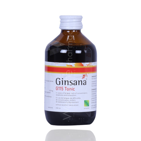 Ginsana G115 Tonic, 250 ML