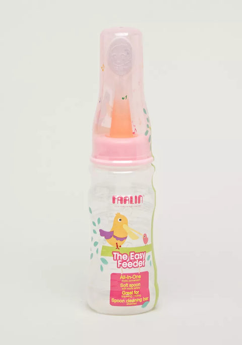 Farlin Easy Feeder With Spoon With Cover Feeding Bottle 180 Ml