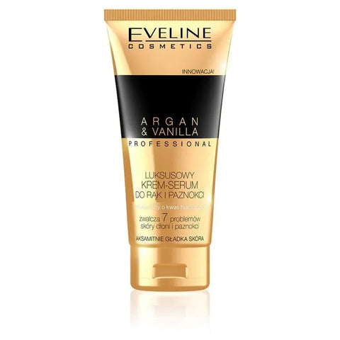 Eveline Argan & Vanila Hand And Nail cream+Serum, 100 ML