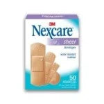 3M Nexcare ضمادات شفافة متنوعة 658 - 50 قطعة