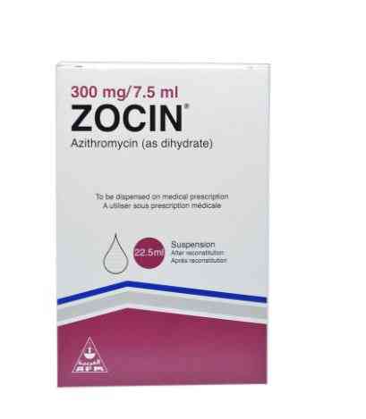 Zocin 300mg/7.5ml Suspension 22.5ml