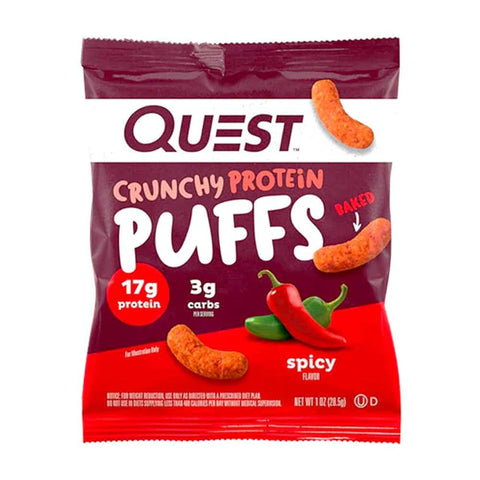Quest Nutrition Protein Puffs - Spicy, 28.5 Gm