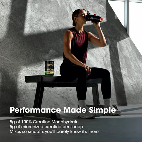 Optimum Nutrition Micronized Creatine, 300 Gm