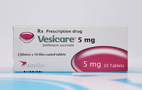 Vesicare 5mg 30 Tablets