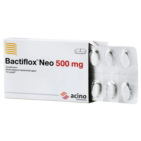 Bactiflox 500 Mg 10 Tablets