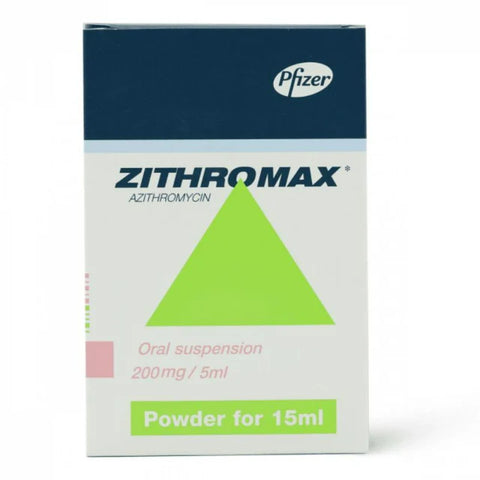 Zithromax 200mg/5ml Suspension - 15 ML