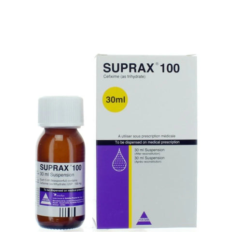 Suprax Suspension 100 Mg 30 ML