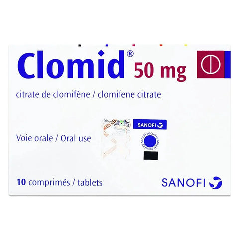 Clomid 50 Mg Tablet, 10's