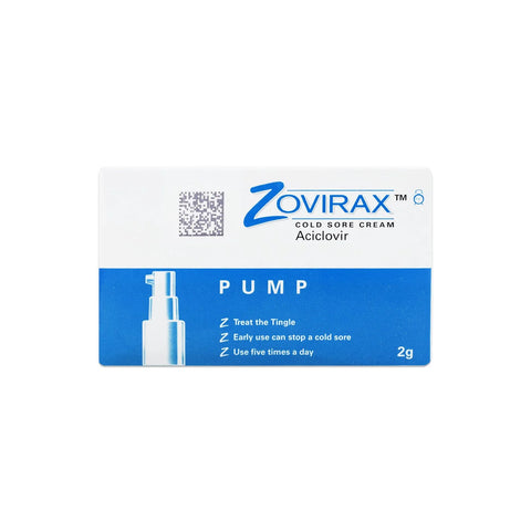 Zovirax Pump Cream 2 Gm