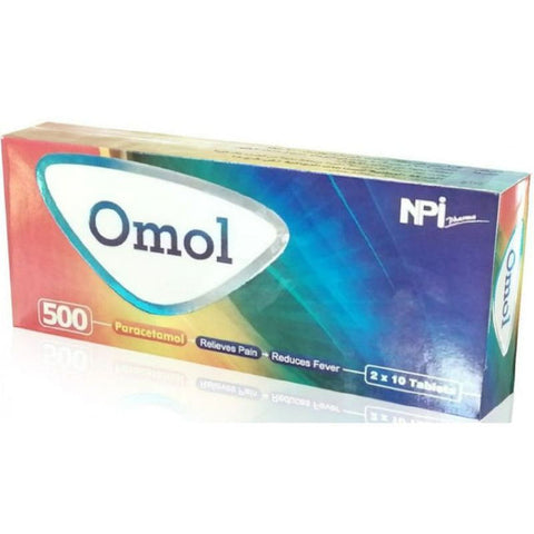 Omol 500Mg Tablet 20 Pieces