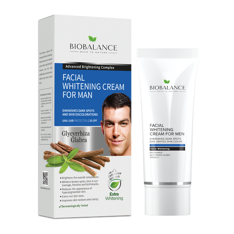 Bio Balance Facial Whitening Cream For Men - 60Ml
