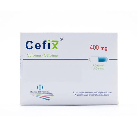Cefix 400Mg Cap 5'S