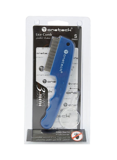 Oneteck Lice Comb Blue With 3 Rows