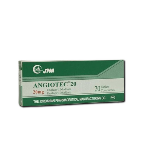 Angiotec 20 mg Tab 30's