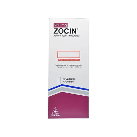 Zocin Capsule 250 Mg 6 PC