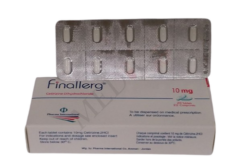 Finallerg  10mg  Tablet 20's