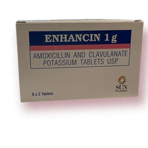 Enhancin Tablet 1 G 12 PC