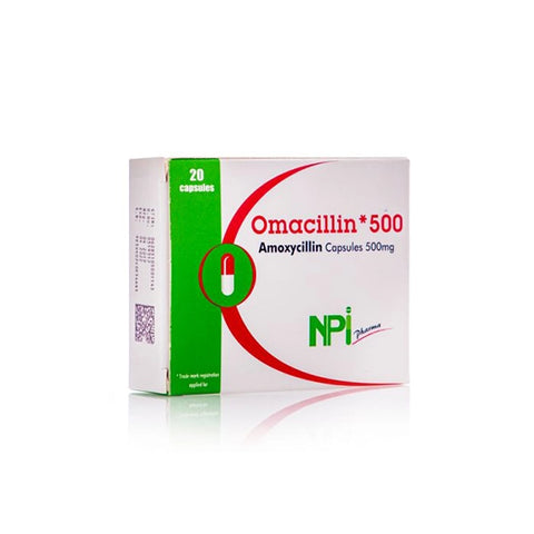 Omacillin 500mg Capsules 20S