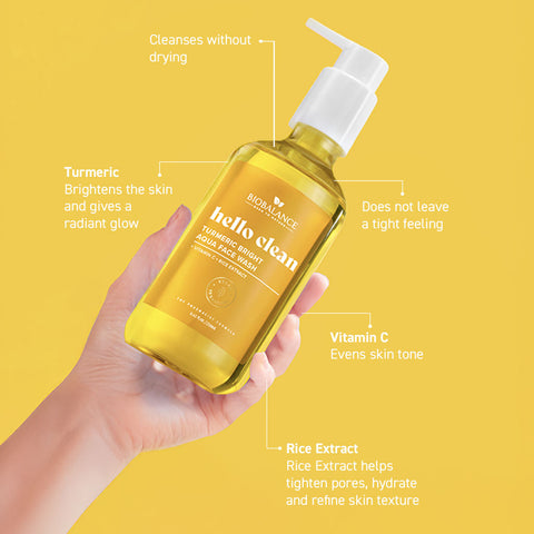Bio Balance Hello Clean Turmeric Face Wash 250ml