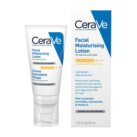 CeraVe AM Facial Moisturizing spf 50 Lotion 52ml