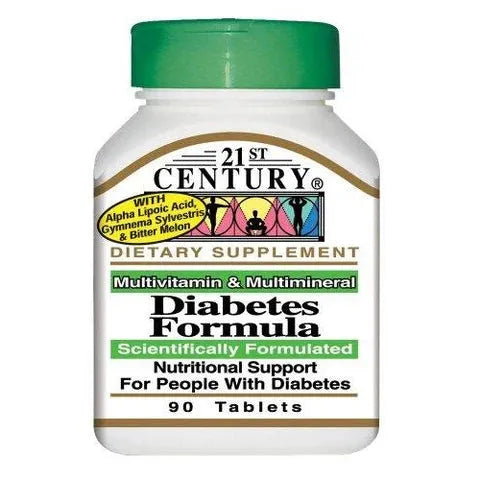 21St Century Diabetic Formula Tablet, 90's