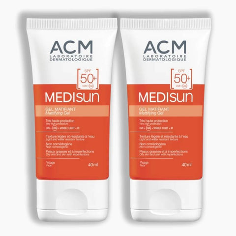 ACM Medisun Spf50+ جل مطفي 40 مل (عبوة كومبو)